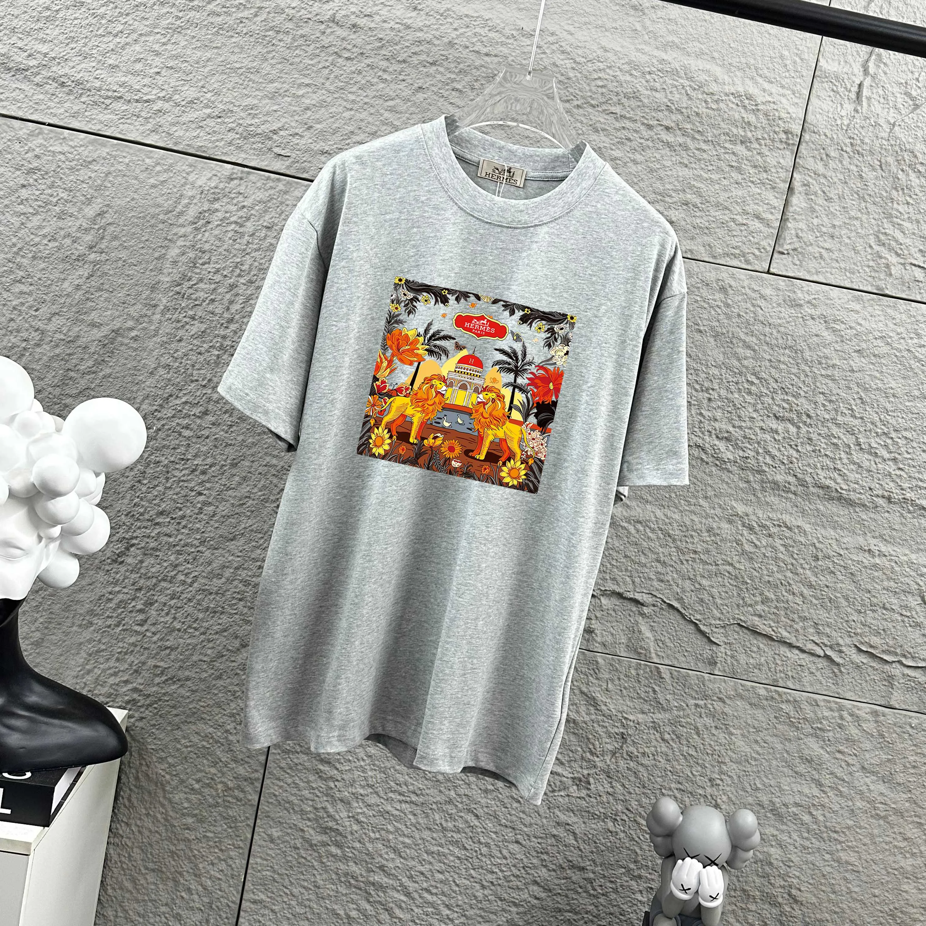 Herme* * 2026 New Arrival Classic T Same Style ：Black White Gray Size： S （90-130 ） M （120-150 ） L （140-165 ） XL （160-180 ） XXL （180-210 ）